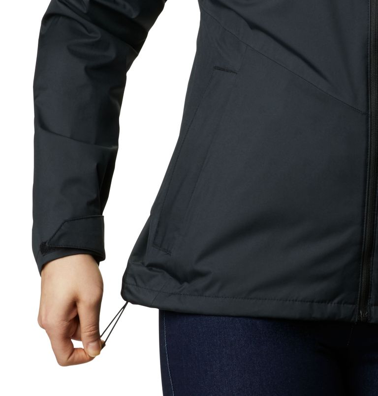 Thumbnail: Women's Inner Limits II Waterproof Jacket, Color: Black, image 6