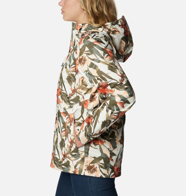 Thumbnail: Chaqueta Inner Limits II para mujer, Color: Chalk Floriculture Print, image 3