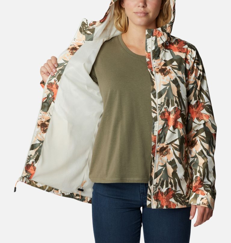 Thumbnail: Chaqueta Inner Limits II para mujer, Color: Chalk Floriculture Print, image 5