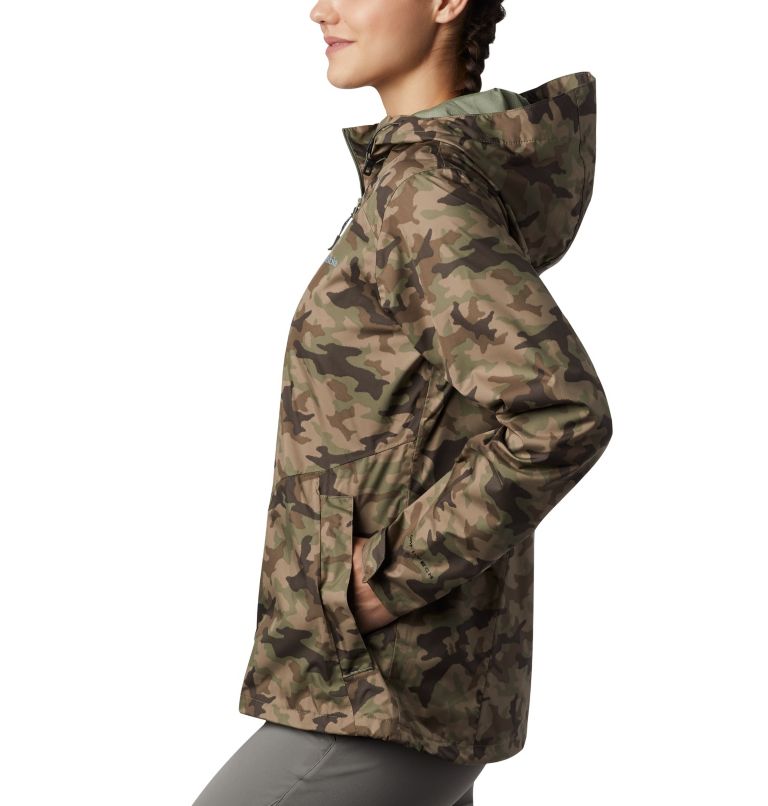 Women's Inner Limits II Jacket, Color: Cypress Traditional Camo, image 3