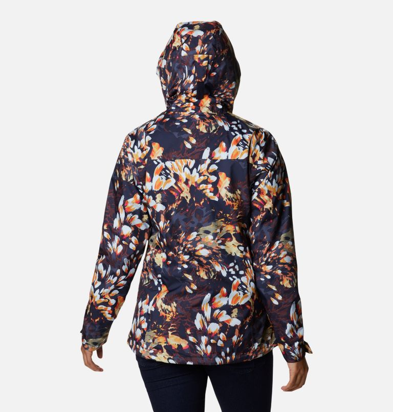 Thumbnail: Women's Inner Limits II Jacket, Color: Dark Nocturnal Florescence Print, image 2