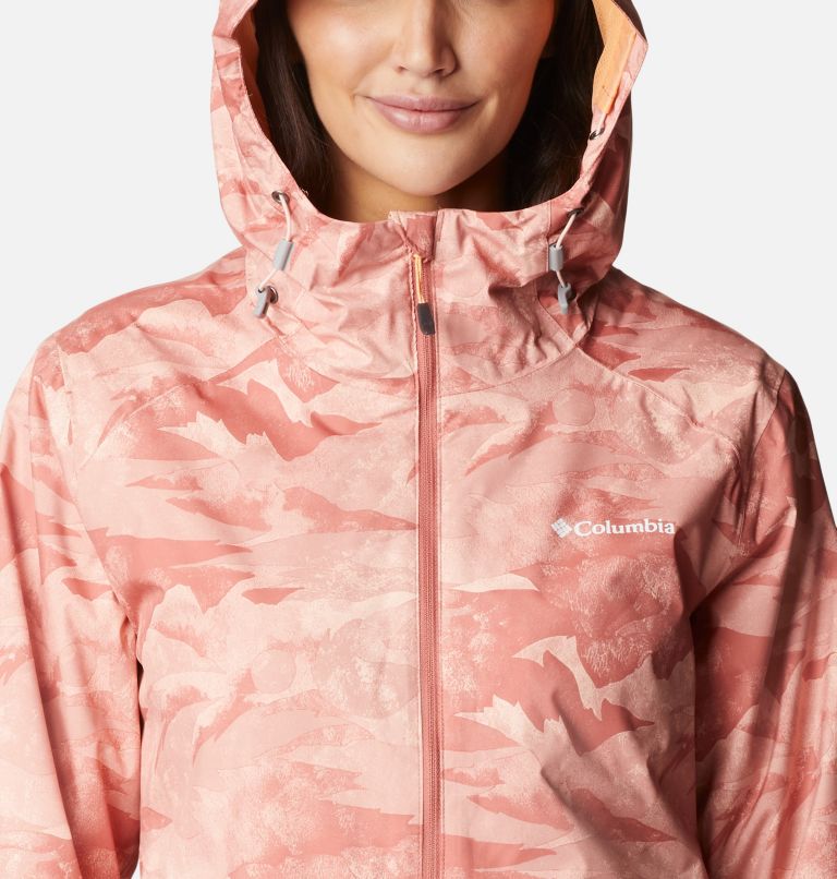 Inner Limits II Jacket | 639 | L, Color: Dark Coral Coastline Print, image 4