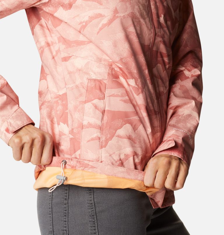Inner Limits II Jacket | 639 | L, Color: Dark Coral Coastline Print, image 6