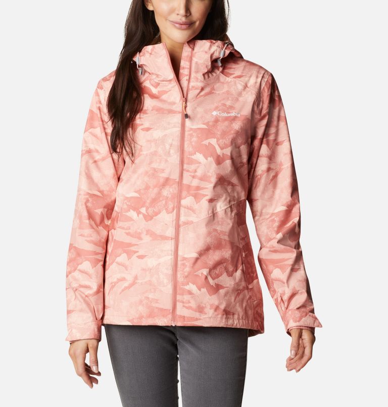 Ladies camo hot sale rain jacket