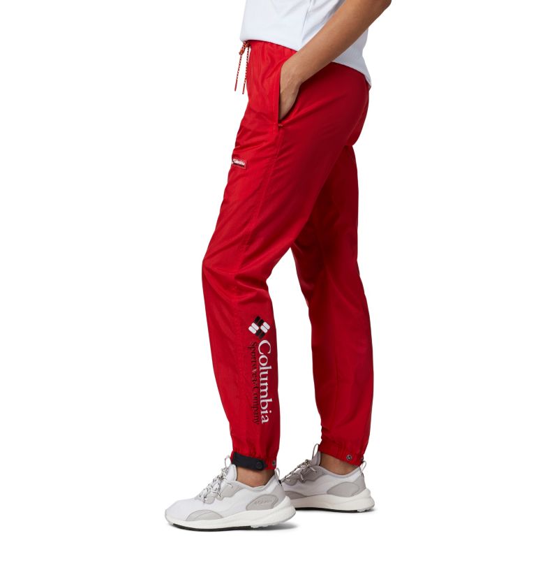 Thumbnail: Unisex Disney Santa Ana Wind Pants, Color: Bright Red, image 5