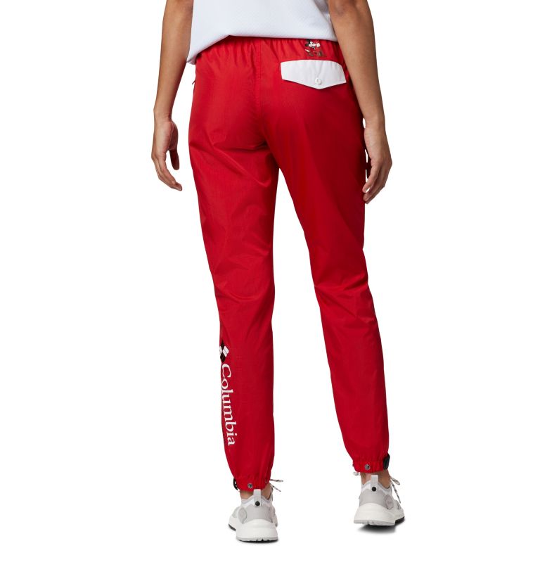 Thumbnail: Unisex Disney Santa Ana Wind Pants, Color: Bright Red, image 4