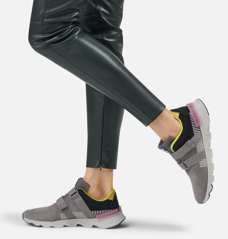 Women's Kinetic LITE Strap Sneaker, Color: Quarry, image 7