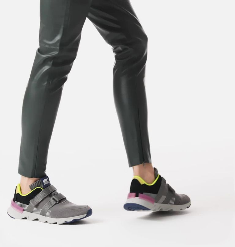 Women's Kinetic LITE Strap Sneaker, Color: Quarry