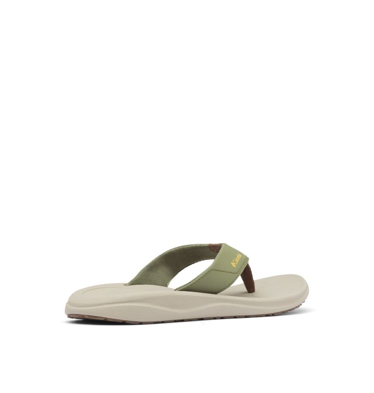Sandale Columbia Flip pour homme, Color: Hiker Green, Golden Yellow, image 9