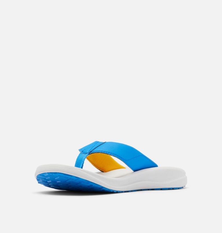 Thumbnail: Men's Columbia Flip Flop, Color: Hyper Blue, Bright Marigold, image 6
