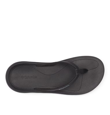 columbia leather flip flops