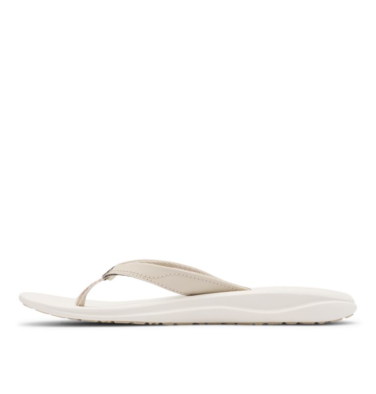 Women's Columbia Flip Flop, Color: Ancient Fossil, Black, image 5