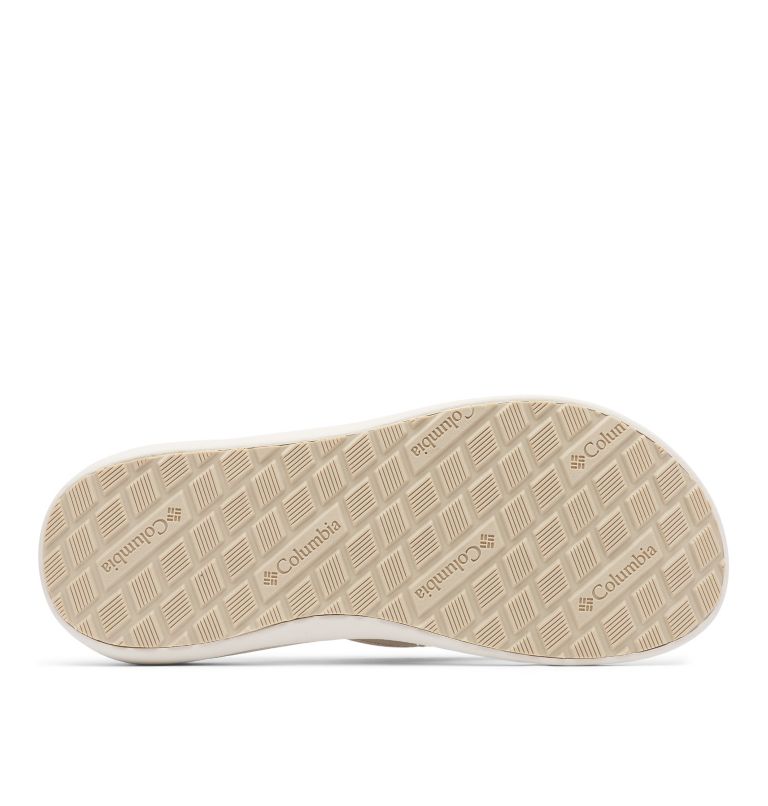 Women's Columbia Flip Flop, Color: Ancient Fossil, Black, image 4