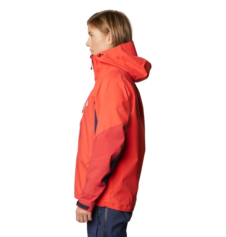 Women's Exposure/2 Pro Light Jacket, Color: Fiery Red, image 3