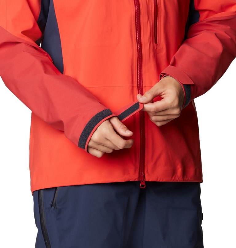 Women's Exposure/2 Pro Light Jacket, Color: Fiery Red, image 9