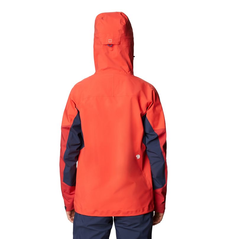 Women's Exposure/2 Pro Light Jacket, Color: Fiery Red, image 2