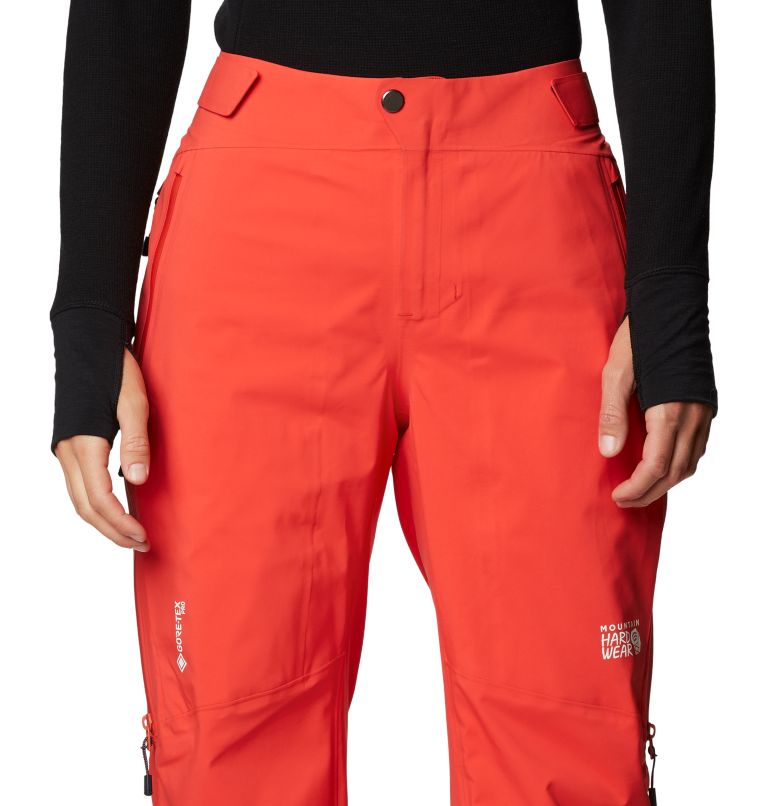 Women's Exposure/2 Pro Light Pant, Color: Fiery Red