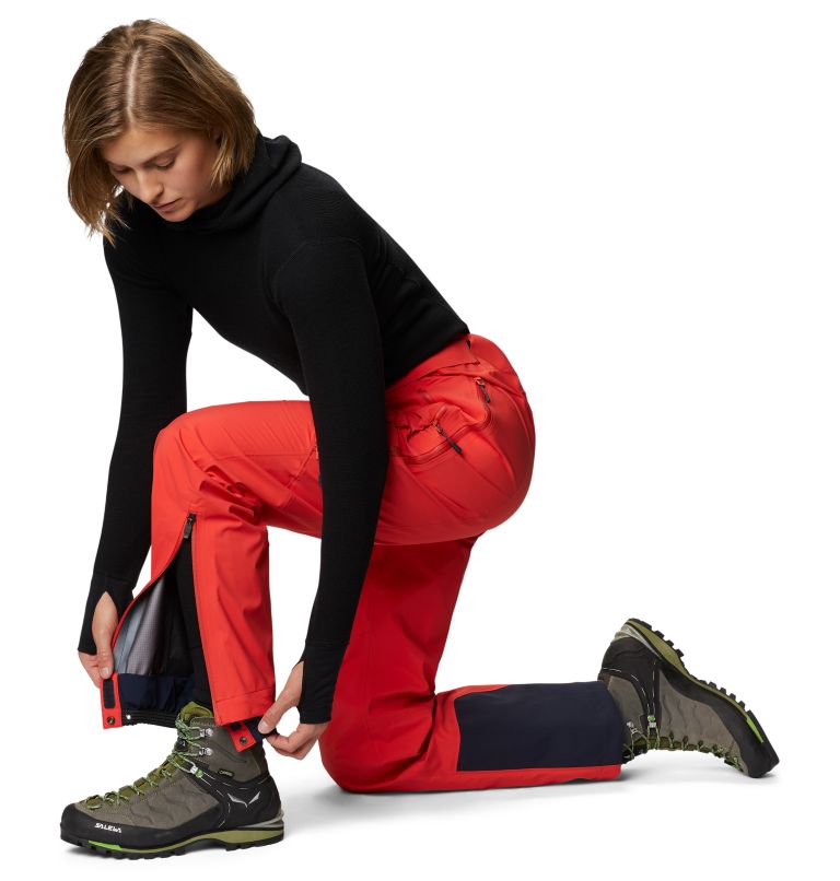 Women's Exposure/2 Pro Light Pant, Color: Fiery Red, image 5