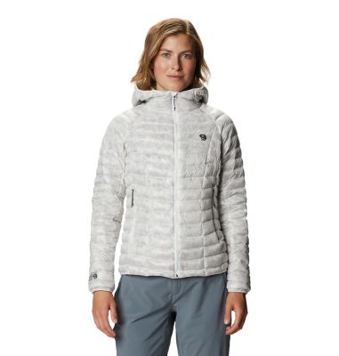 mountain hardwear women's ghost whisperer down hooded jacket