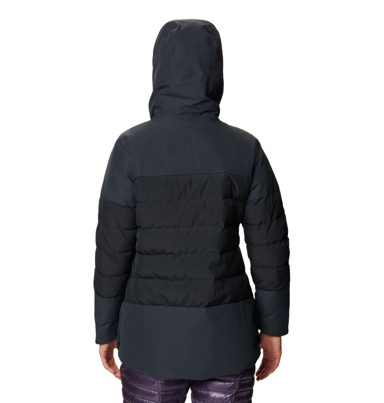 White Peak/2 Down Parka, Color: Dark Storm, image 2