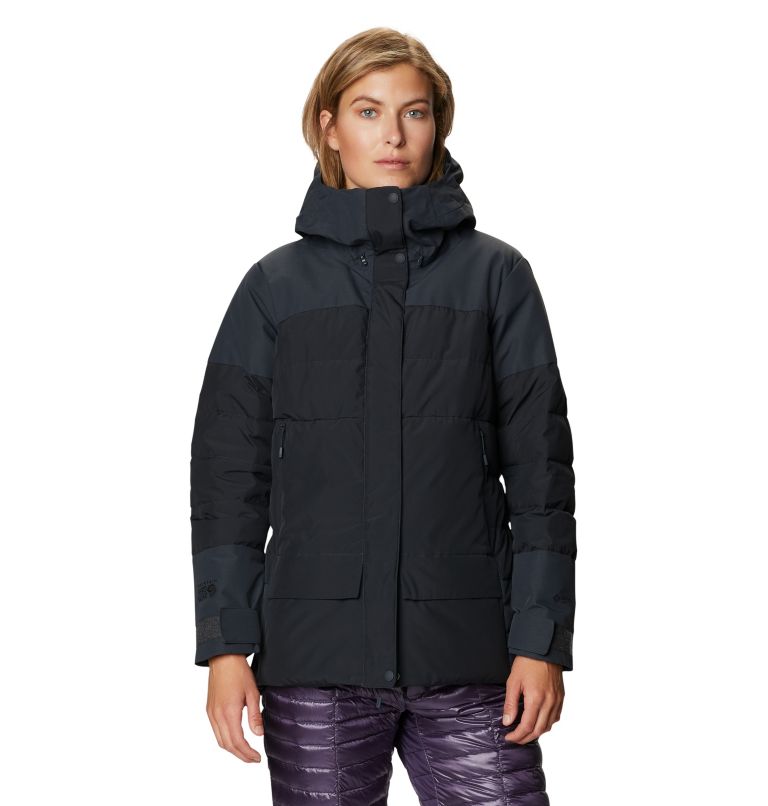 White Peak/2 Down Parka, Color: Dark Storm, image 1