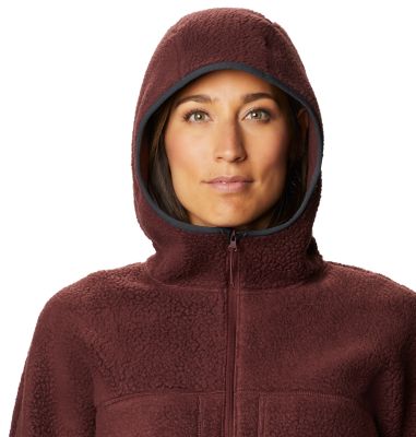 mountain hardwear fleece hoodie