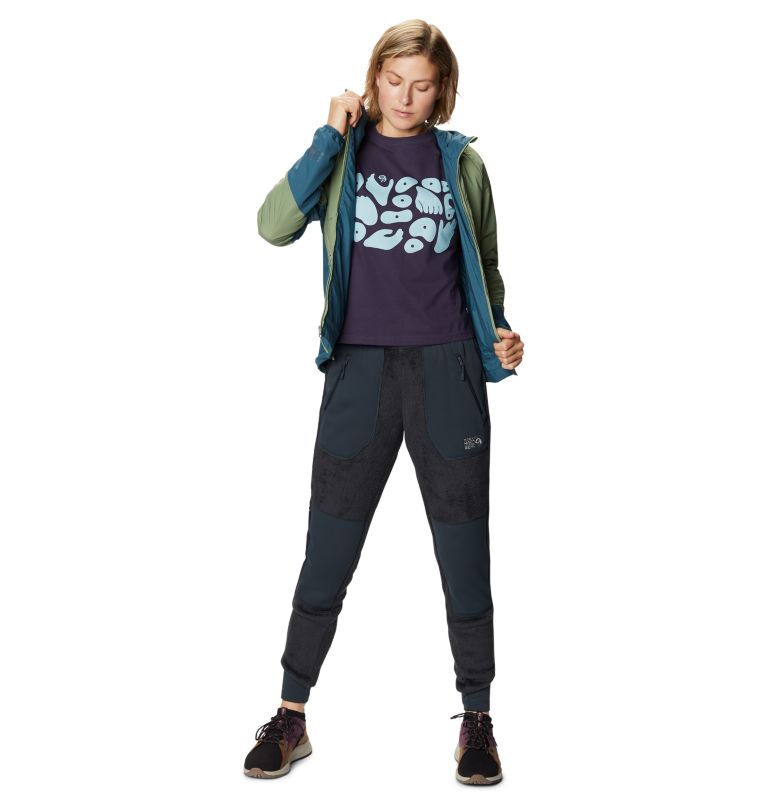 Women's Polartec® High Loft® Pant, Color: Dark Storm, image 5