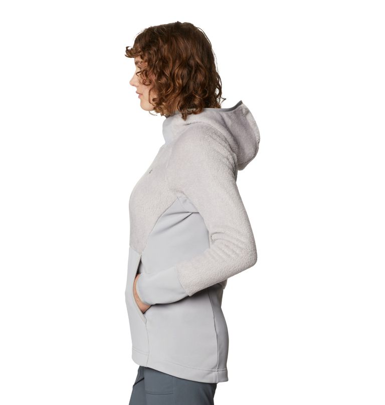 Women's Polartec® High Loft® Fleece Hoody, Color: Light Dunes, image 3