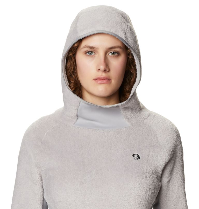 Women's Polartec® High Loft® Fleece Hoody, Color: Light Dunes, image 4