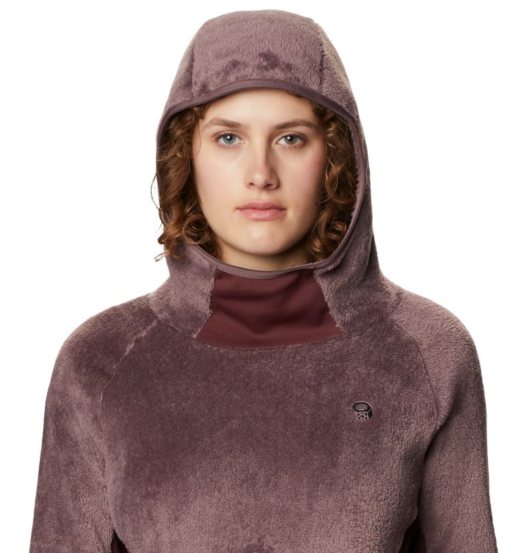 Women's Polartec® High Loft® Fleece Hoody, Color: Warm Ash, image 4