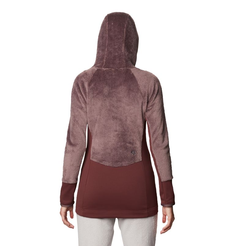 Women's Polartec® High Loft® Fleece Hoody, Color: Warm Ash, image 2