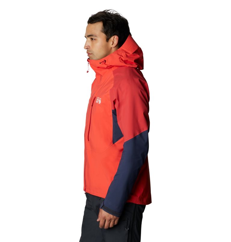 Thumbnail: Manteau Exposure/2 Gore-Tex Pro® Light Homme, Color: Fiery Red, image 3
