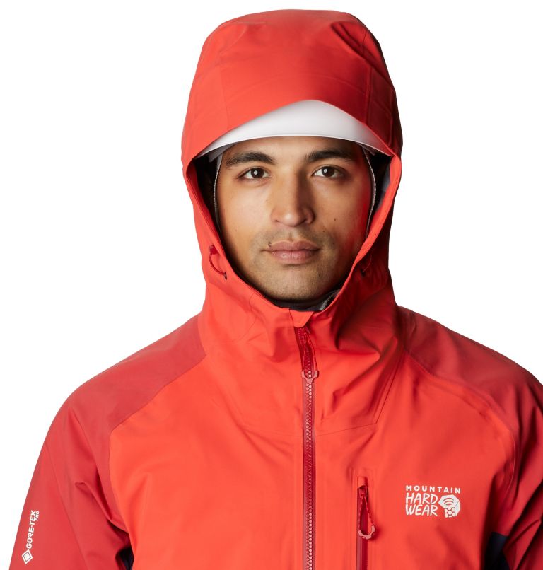 Men's Exposure/2 Gore-Tex Pro® Light Jacket, Color: Fiery Red, image 4