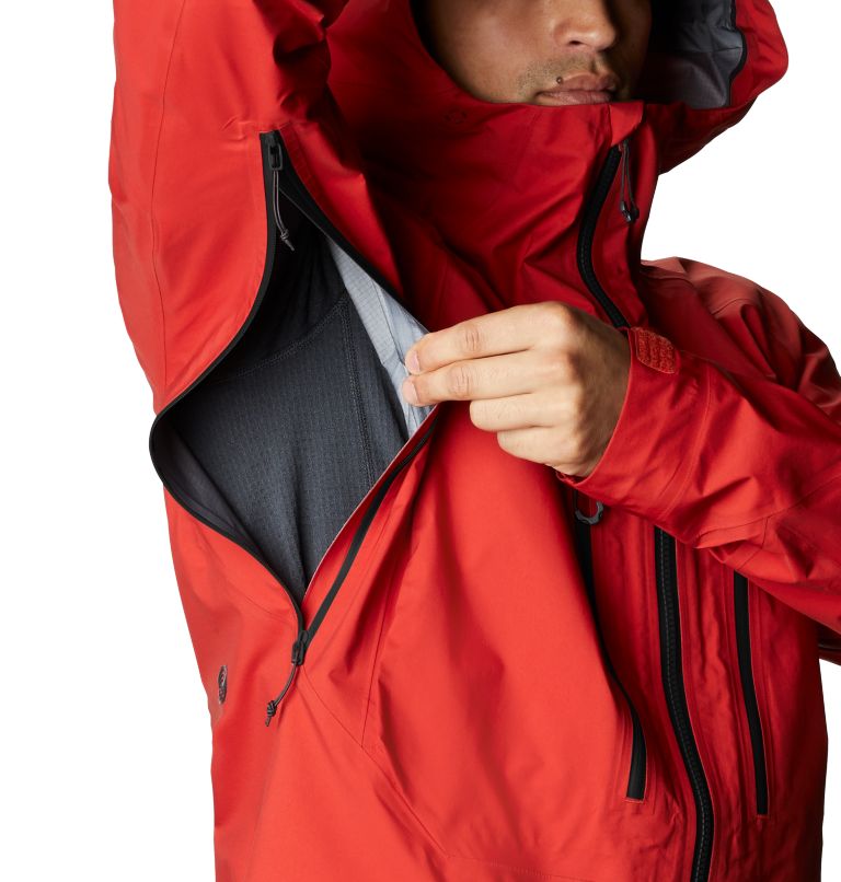 Thumbnail: Men's The Viv Gore-Tex Pro Jacket, Color: Desert Red, image 12