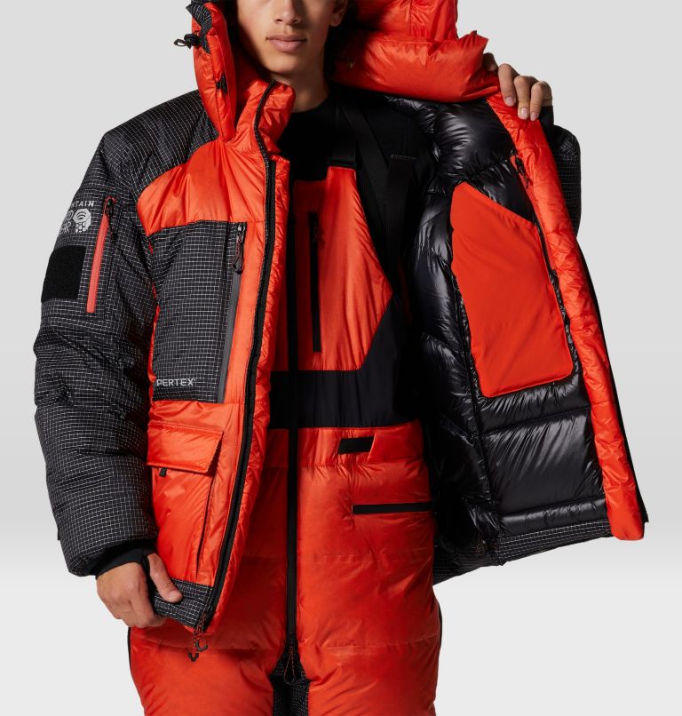 Men's Absolute Zero Parka, Color: State Orange, image 12