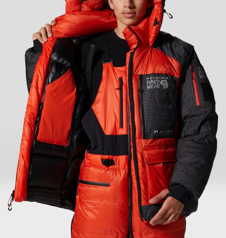 Men's Absolute Zero Parka, Color: State Orange, image 13