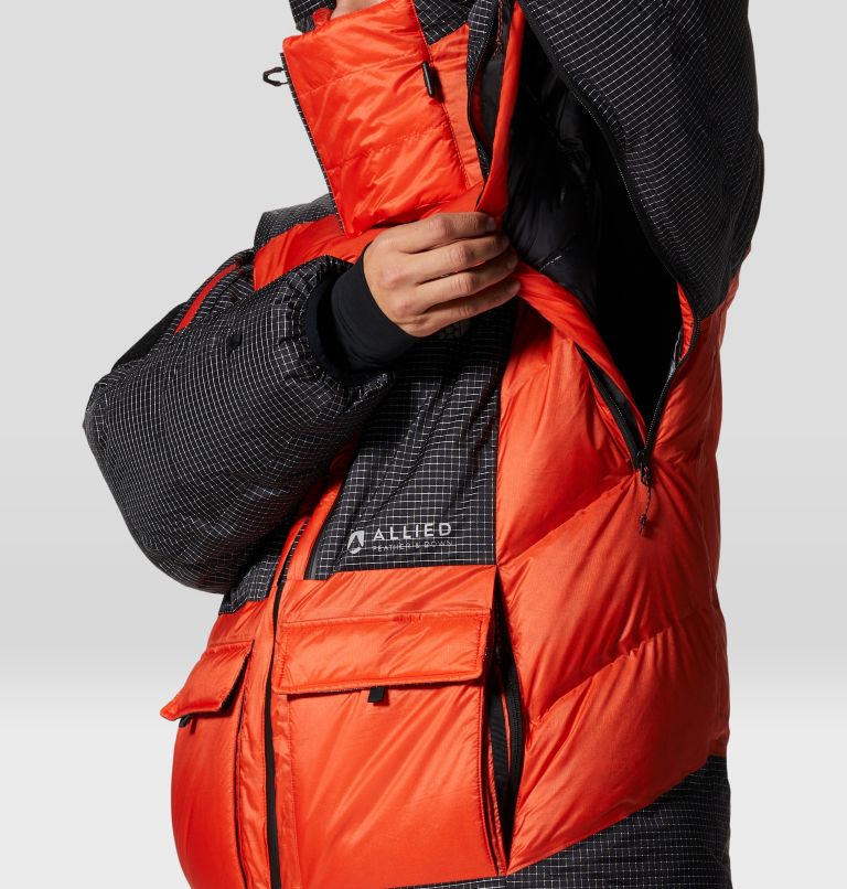 Men's Absolute Zero Parka, Color: State Orange, image 7