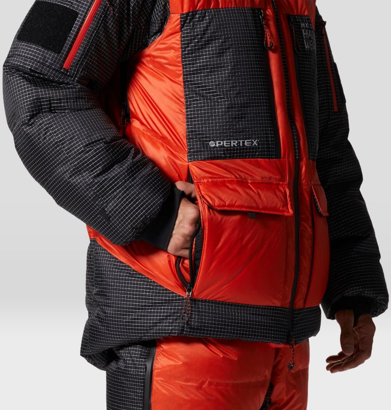 Men's Absolute Zero Parka, Color: State Orange, image 8