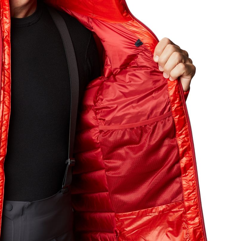 Thumbnail: Men's Phantom Down Jacket, Color: Fiery Red, image 6