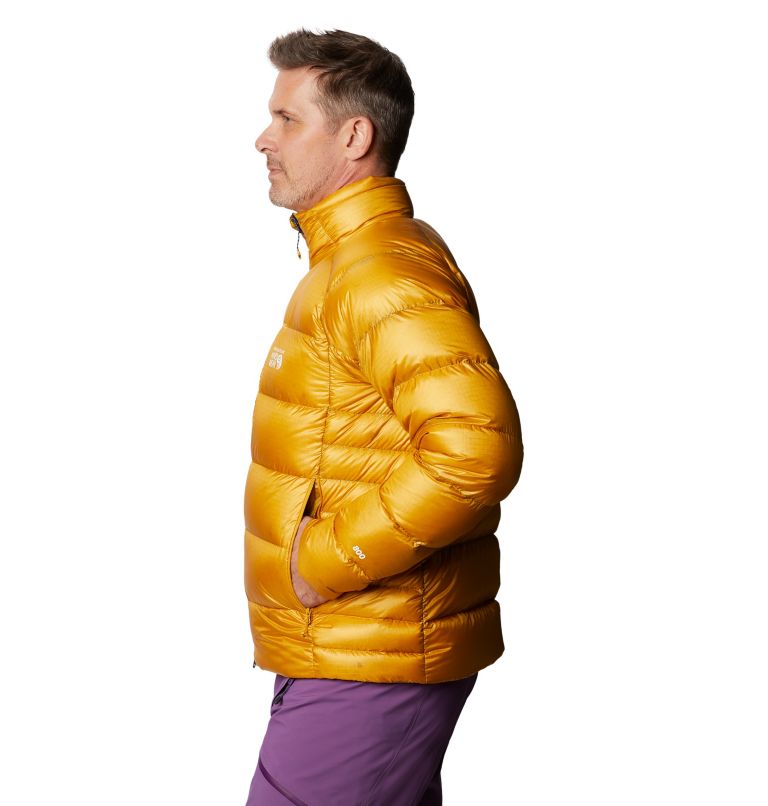 Men's Phantom Down Jacket, Color: Gold Hour, image 3