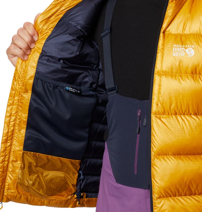 Men's Phantom Down Jacket, Color: Gold Hour, image 7