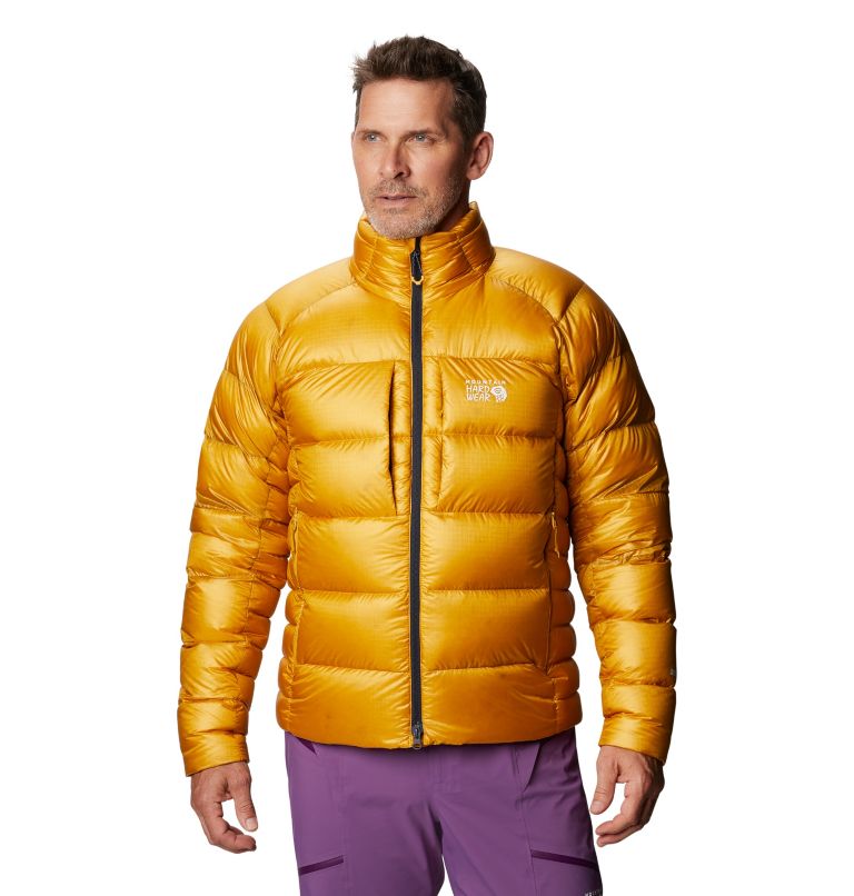 Men's Phantom Down Jacket, Color: Gold Hour, image 1