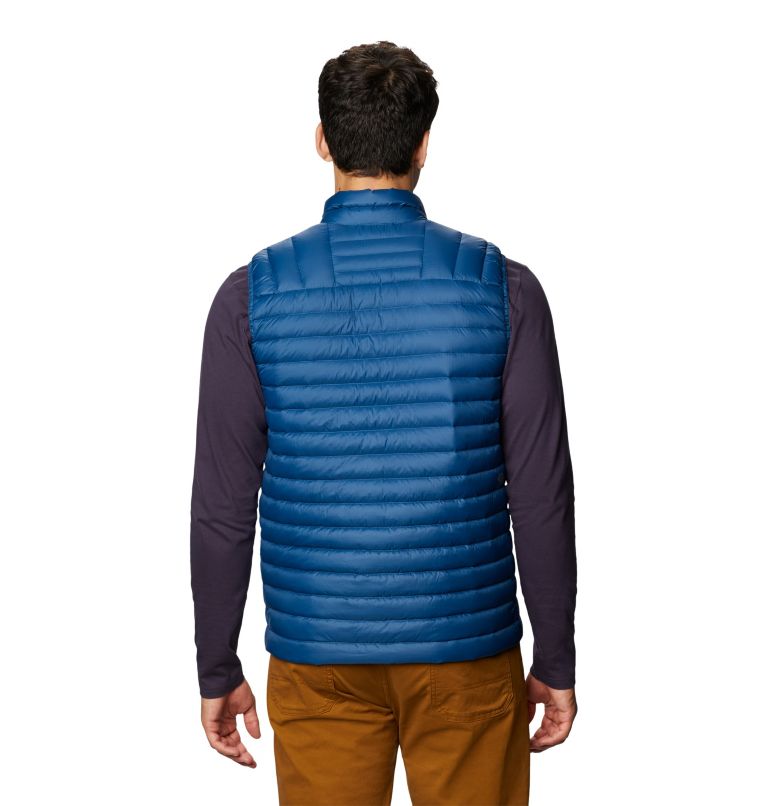 Thumbnail: Men's Mt Eyak/2 Vest, Color: Blue Horizon, image 2