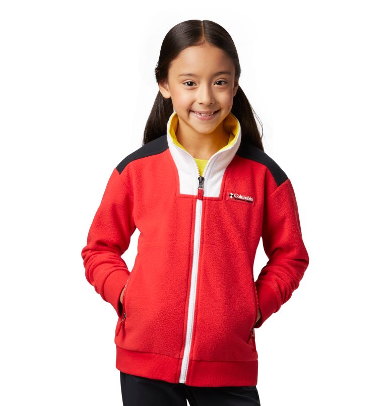 Kids' Disney Intertrainer Fleece Jacket, Color: Bright Red