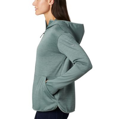 columbia women's rosemont station hooded full zip fleece