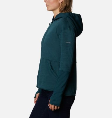 columbia women's rosemont station hooded full zip fleece