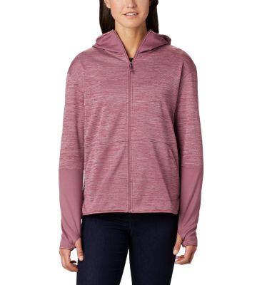 columbia women's rosemont station hooded full zip fleece