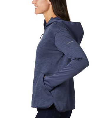 columbia women's rosemont station hooded full zip fleece