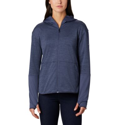 columbia women's rosemont station hooded full zip fleece