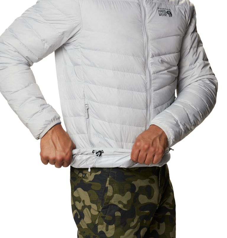 Thumbnail: Men's Hotlum Hooded Jacket, Color: Grey Ice, image 5